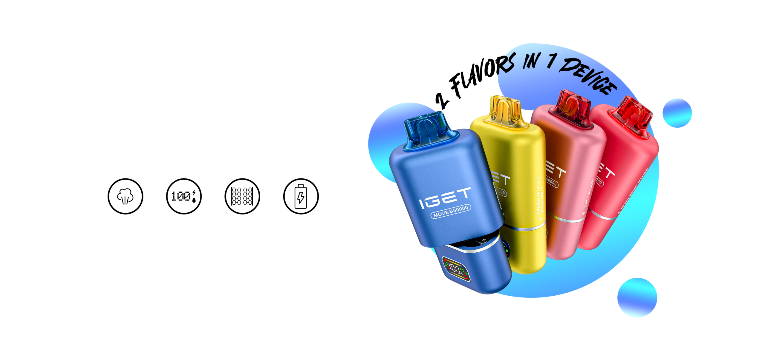 IGET MOVE 50000 PUFFS VAPE