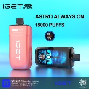 astro b18000 iget Astro B18000 disposable vape