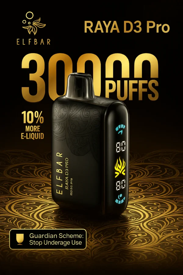 d3pro2 Raya D3 Pro 30K puffs