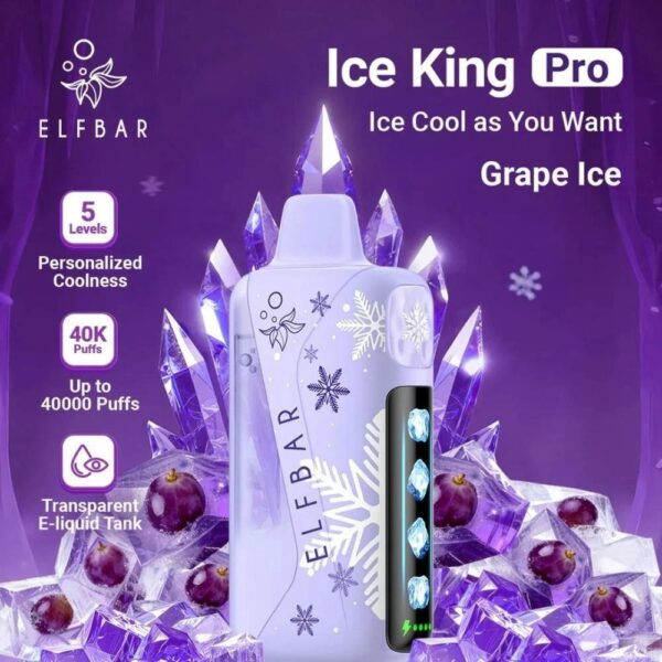 kingpro1 Elfbar Ice king 40K Puffs