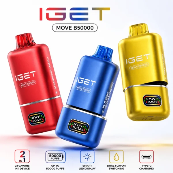move3 Iget Move B50000 Puffs Vape
