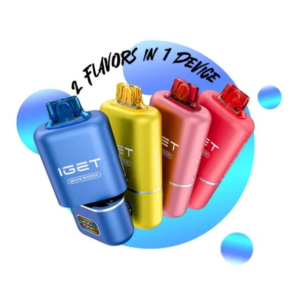 move5 IGET Move B50000 Puffs | Dual Flavors